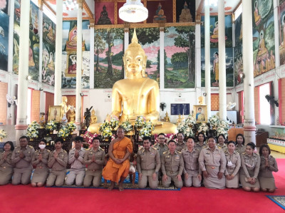 ร่วมพิธีถวายภัตตาหารและเครื่องเขียนพระราชทานของพระบาทสมเด็จพระเจ้าอยู่หัว แด่พระภิกษุ สามเณร ในการสอบบาลีสนามหลวง ครั้งที่ 1 ... พารามิเตอร์รูปภาพ 1