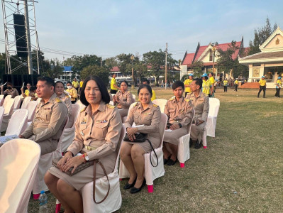 เข้าร่วมพิธีเจริญพระพุทธมนต์เฉลิมพระเกียรติถวายพระพรชัยมงคลแด่พระบาทสมเด็จพระเจ้าอยู่หัว ... พารามิเตอร์รูปภาพ 1