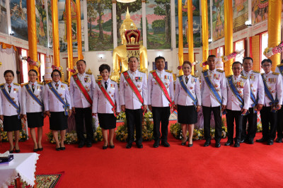 ร่วมพิธีเวียนเทียนสมโภชน้ำพระพุทธมนต์ศักดิ์สิทธิ์ พารามิเตอร์รูปภาพ 1