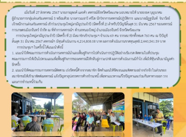 ประชุมใหญ่ สหกรณ์การเกษตรเมืองจันทร์ จำกัด พารามิเตอร์รูปภาพ 6