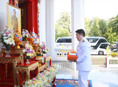 ร่วมพิธีถวายผ้าพระฐินพระราชทาน วัดหลวงศรีสุมังคลาราม พารามิเตอร์รูปภาพ 3