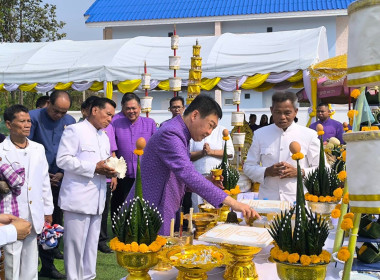 ร่วมเป็นเกียรติในพิธีวางศิลาฤกษ์อาคาร พารามิเตอร์รูปภาพ 5