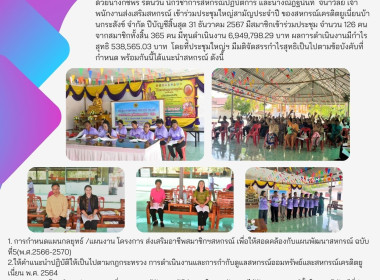 ประชุมใหญ่ สหกรณ์เครดิตยูเนี่ยนบ้านกระสังข์ จำกัด พารามิเตอร์รูปภาพ 9