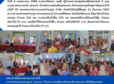 ประชุมใหญ่ สหกรณ์การเกษตรบ้านปุน จำกัด พารามิเตอร์รูปภาพ 8