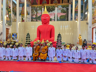 ร่วมพิธีสมโภช "พระศรีมหาโพธิทศมราชบพิตร" พารามิเตอร์รูปภาพ 1