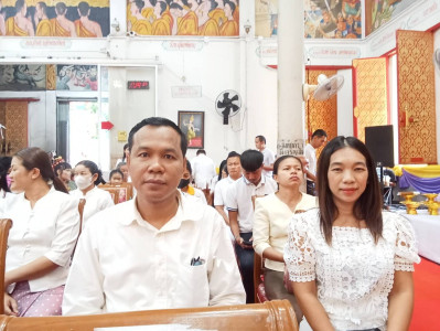 ร่วมพิธีเจริญพระพุทธมนต์สมโภช &quot;พระศรีมหาโพธิ์ทศมราชบพิตร&quot; พารามิเตอร์รูปภาพ 1