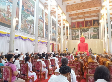 ร่วมพิธีเจริญพระพุทธมนต์สมโภช &quot;พระศรีมหาโพธิ์ทศมราชบพิตร&quot; พารามิเตอร์รูปภาพ 4