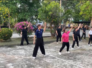 ร่วมเต้นแอโรบิค ภายใต้โครงการเสริมสร้างสมดุลชีวิตคนทำงาน ... พารามิเตอร์รูปภาพ 3