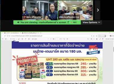 ประชุมการประชาสัมพันธ์การบริโภคผลิตภัณฑ์นม พารามิเตอร์รูปภาพ 5