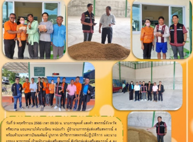 ลงพื้นที่ตรวจเยี่ยมแนะนำ ส่งเสริมการรวบรวมข้าวเปลือกนาปี ... พารามิเตอร์รูปภาพ 7