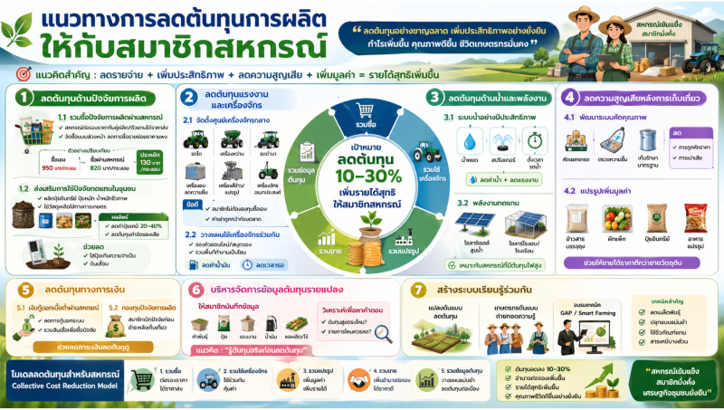 PR แนวทางการลดต้นทุน 0 